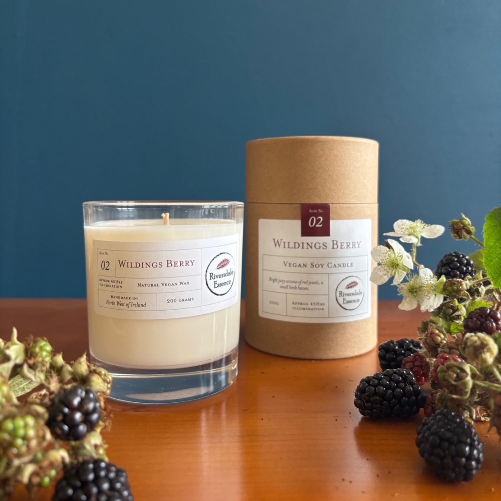 Handmade Wildings Berry Candle