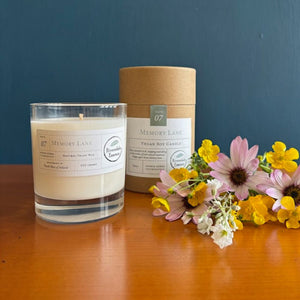 Handmade Memory Lane Candle