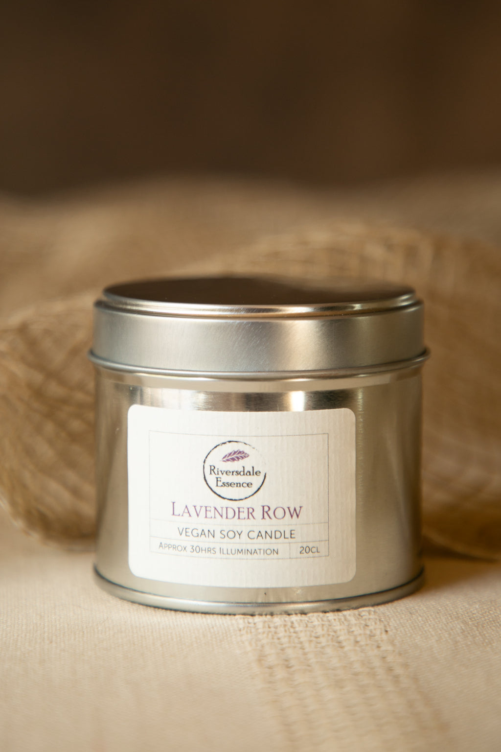 Lavender Candle Tin