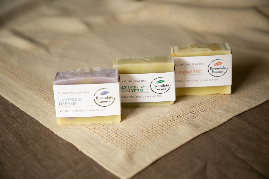 3 bar handmade soap bundle