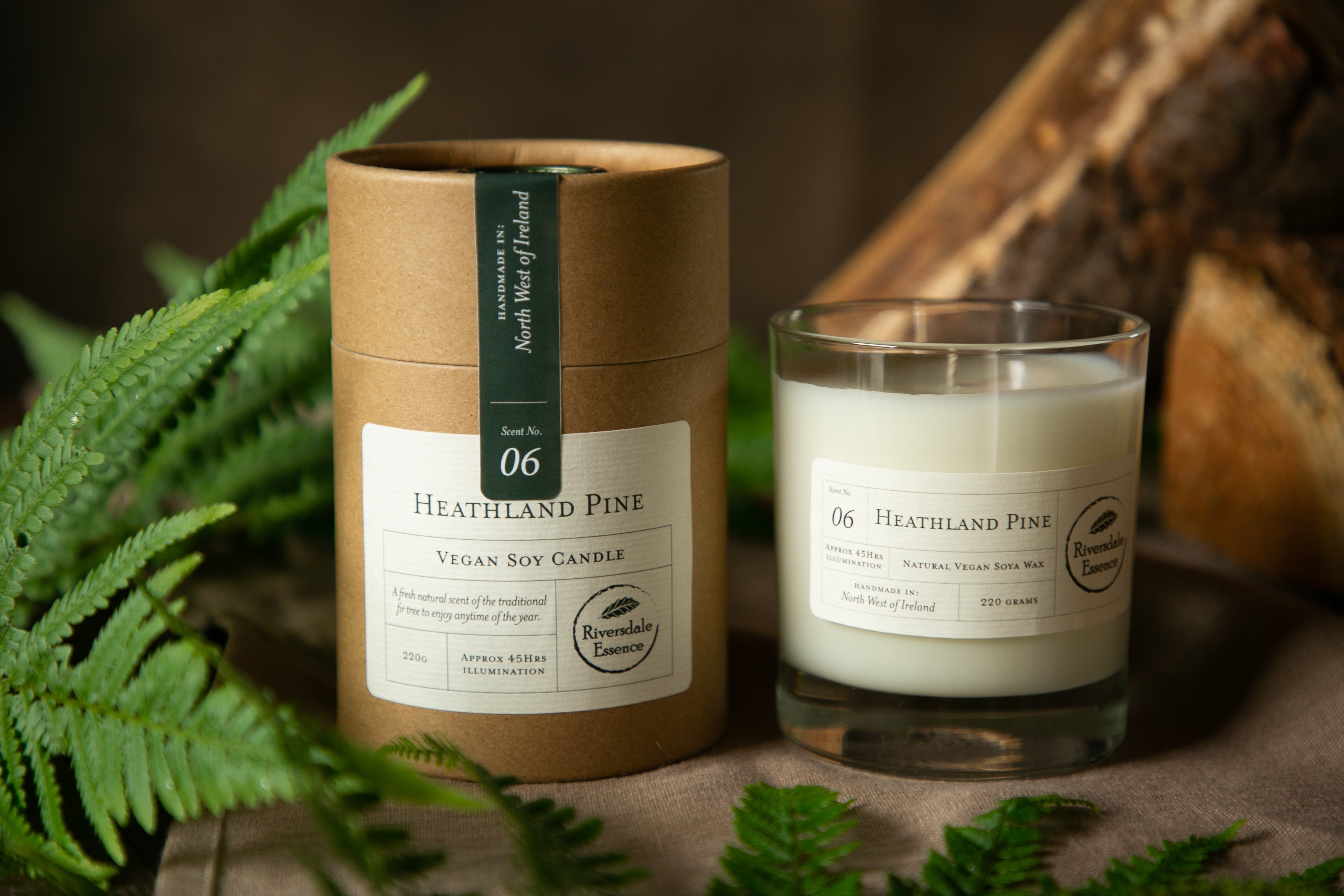 Pine candle